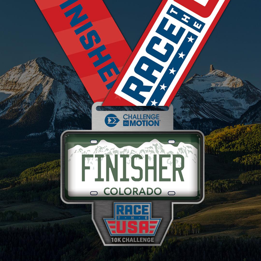 Race the USA Colorado 10k (6.2mi) Virtual Running Challenges